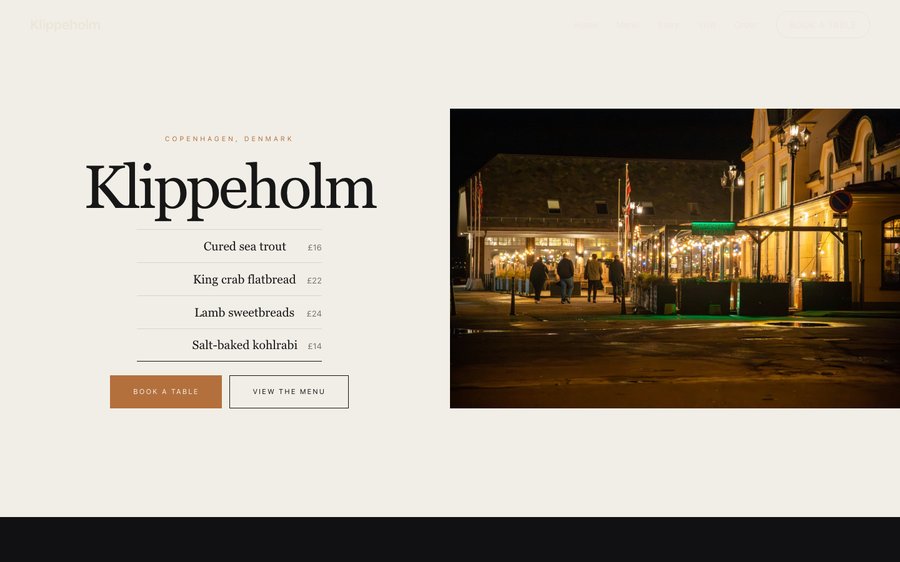 Klippeholm template