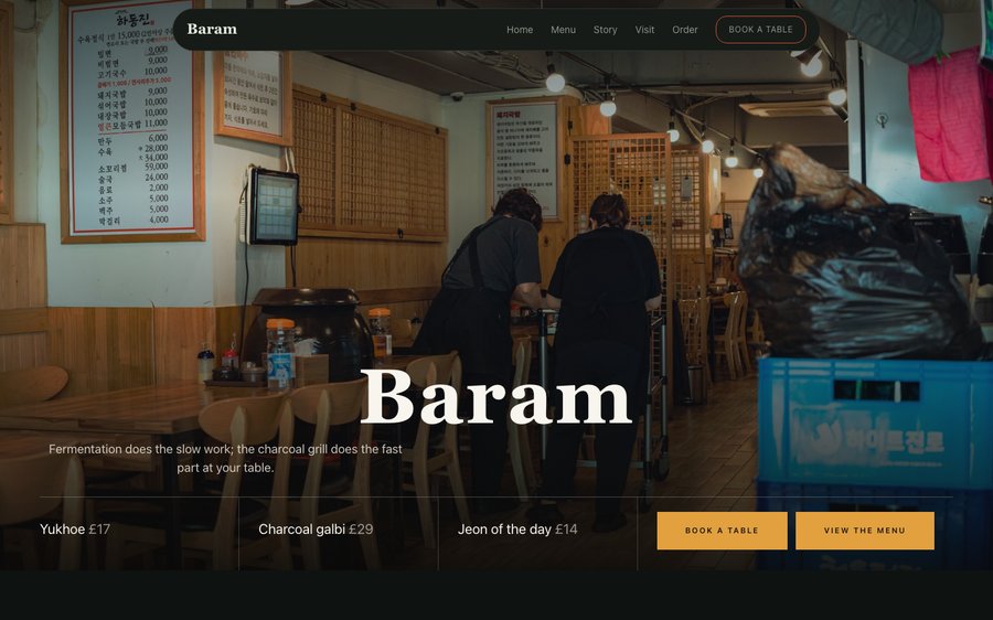 Baram template